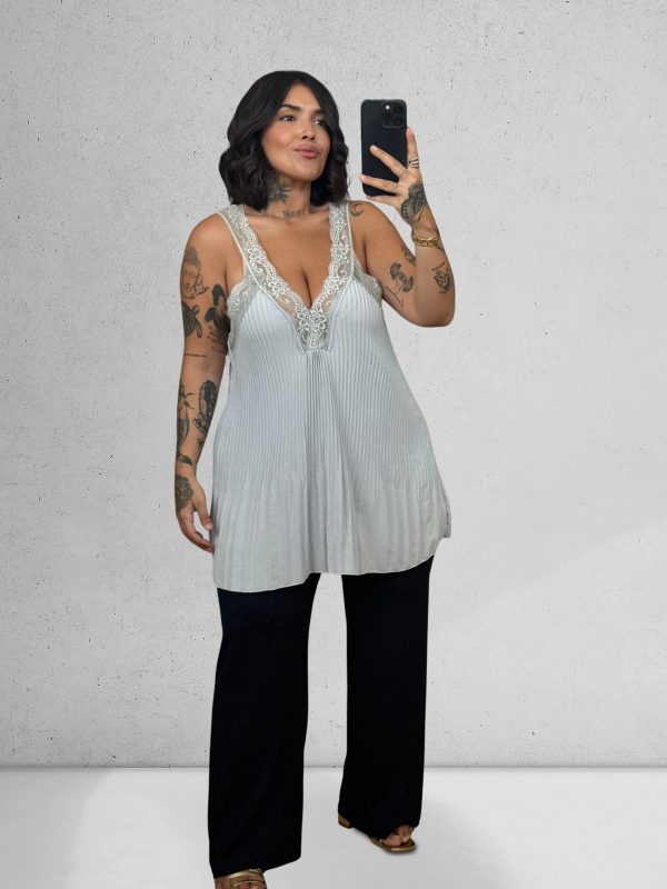 Pantalón plisado Rustic