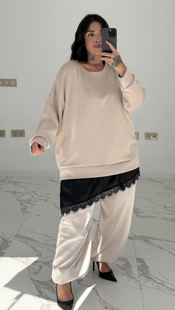 SUDADERA LENCERA ZARA