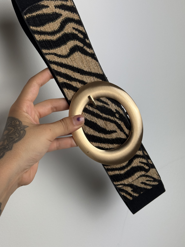 CINTURON ANIMAL PRINT