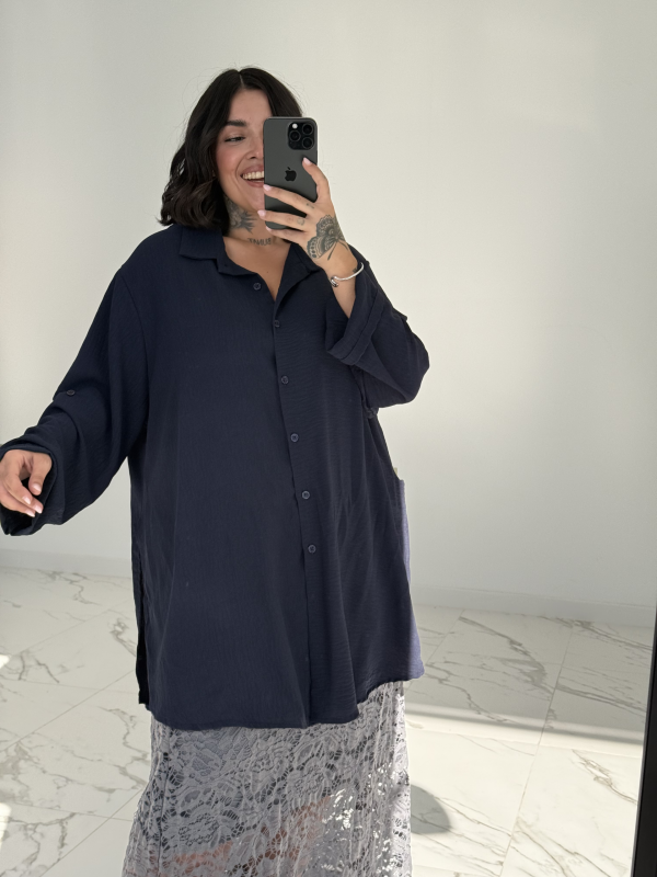 CAMISA APERTURAS MANGA LARGA