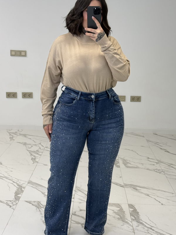 PANTALON VAQUERO BRILLO