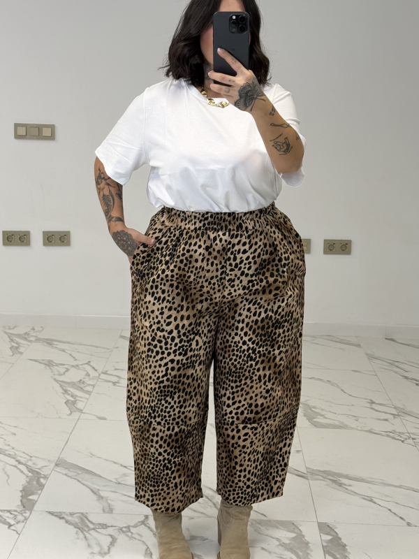 JEANS BALLLOON PRINT