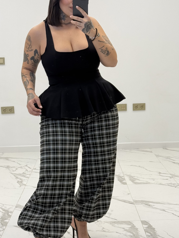 PANTALÓN ALADIN CUADROS