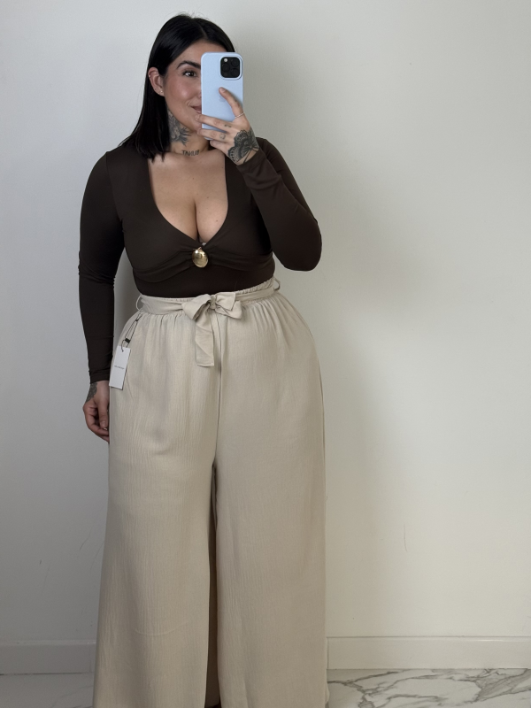 PANTALÓN PALAZZO GASA