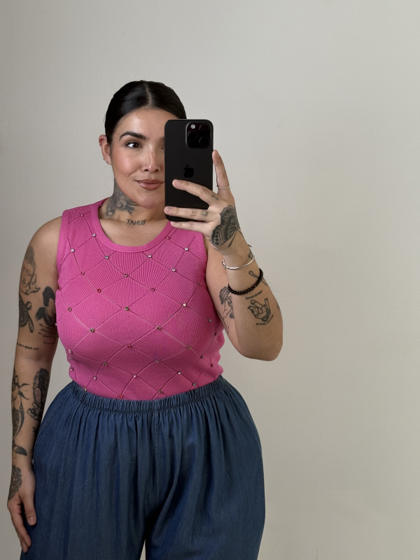 CAMISETA TIRANTAS BRILLO