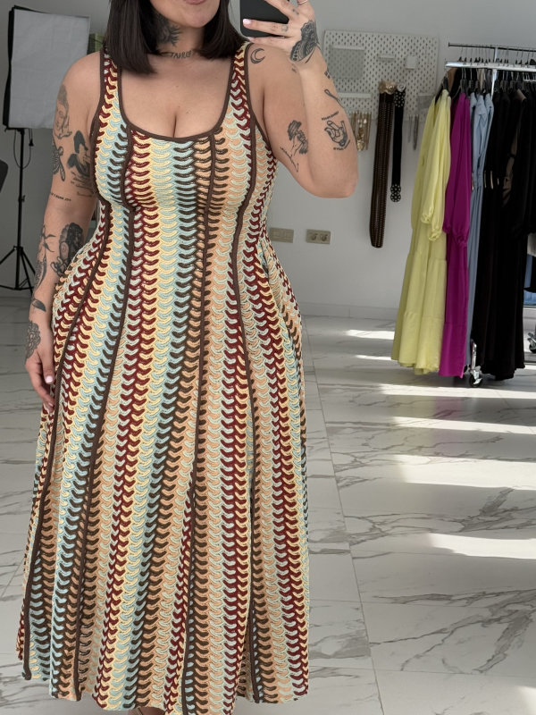 VESTIDO PUNTO ARCOIRIS