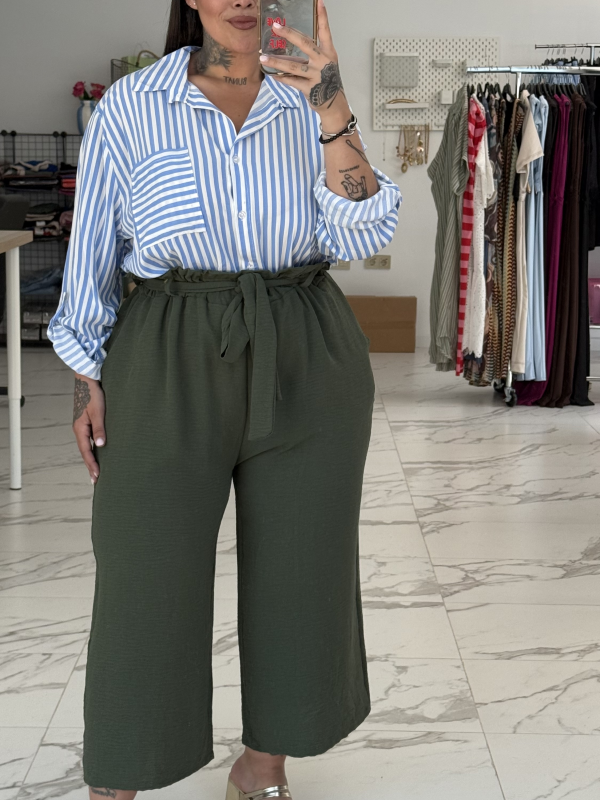 PANTALÓN PIRATA LAZADO