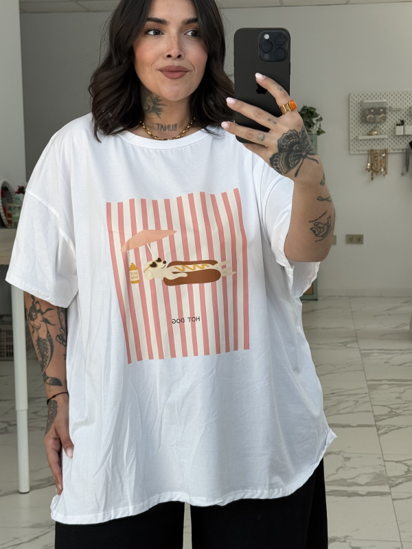 CAMISETA HOTDOG
