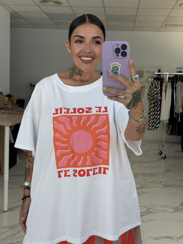 CAMISETA ESTAMPADA OVERSIZE