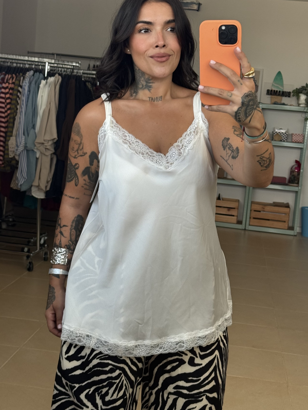 TOP TIRANTA LENCERO PETIT