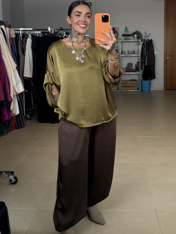 PANTALON BOMBACHO SATINADO PETIT