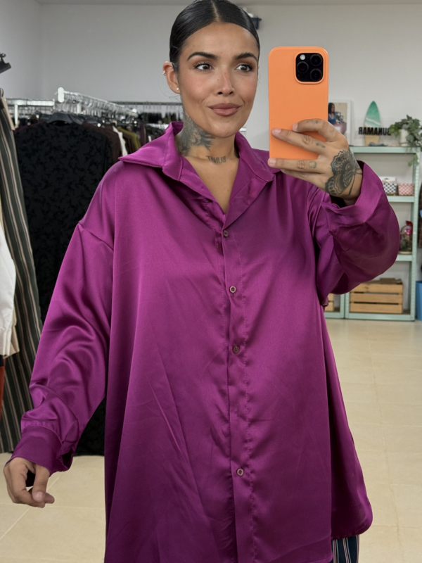 CAMISA SATINADA